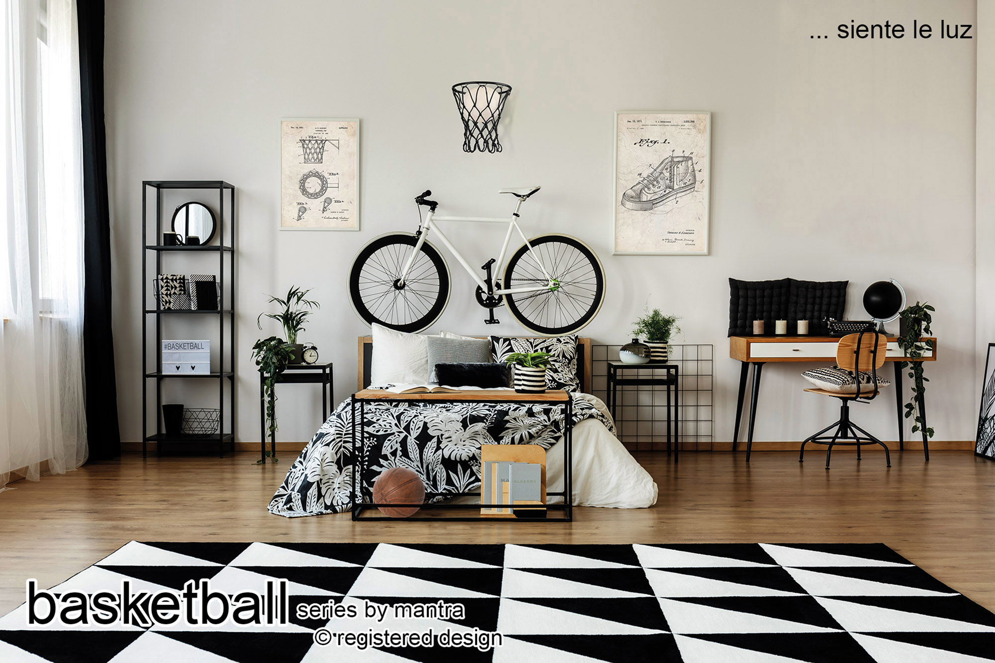Basketball Wall Lights Mantra Armed Wall Lights
